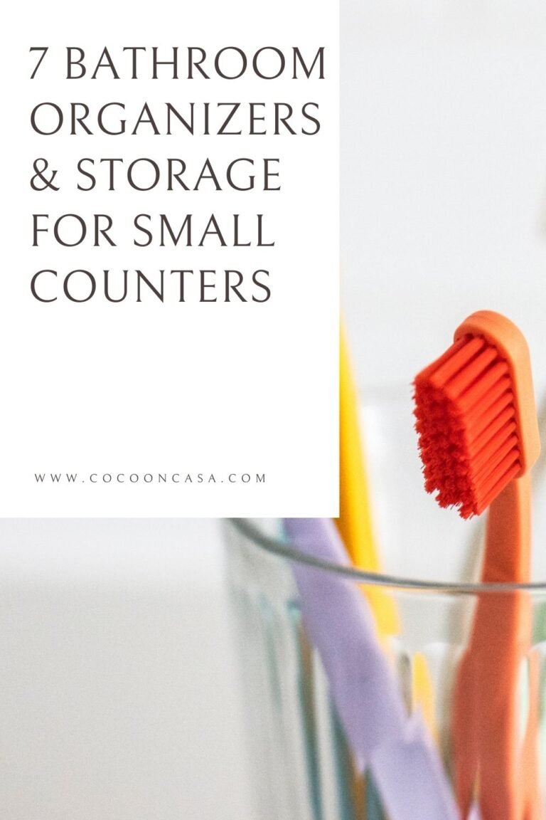 7 Bathroom Organizers & Storage for Small Spaces